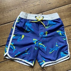 Boys Mini Boden swim shorts